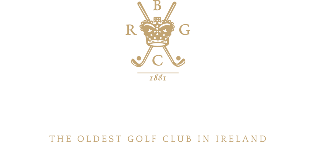 RBGC_FullCrest_2017_CMYK White Royal Belfast Golf Club Logo in gold and white