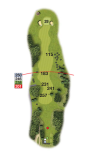 12th hole The 12th hole on The Royal Belfast Golf Club course