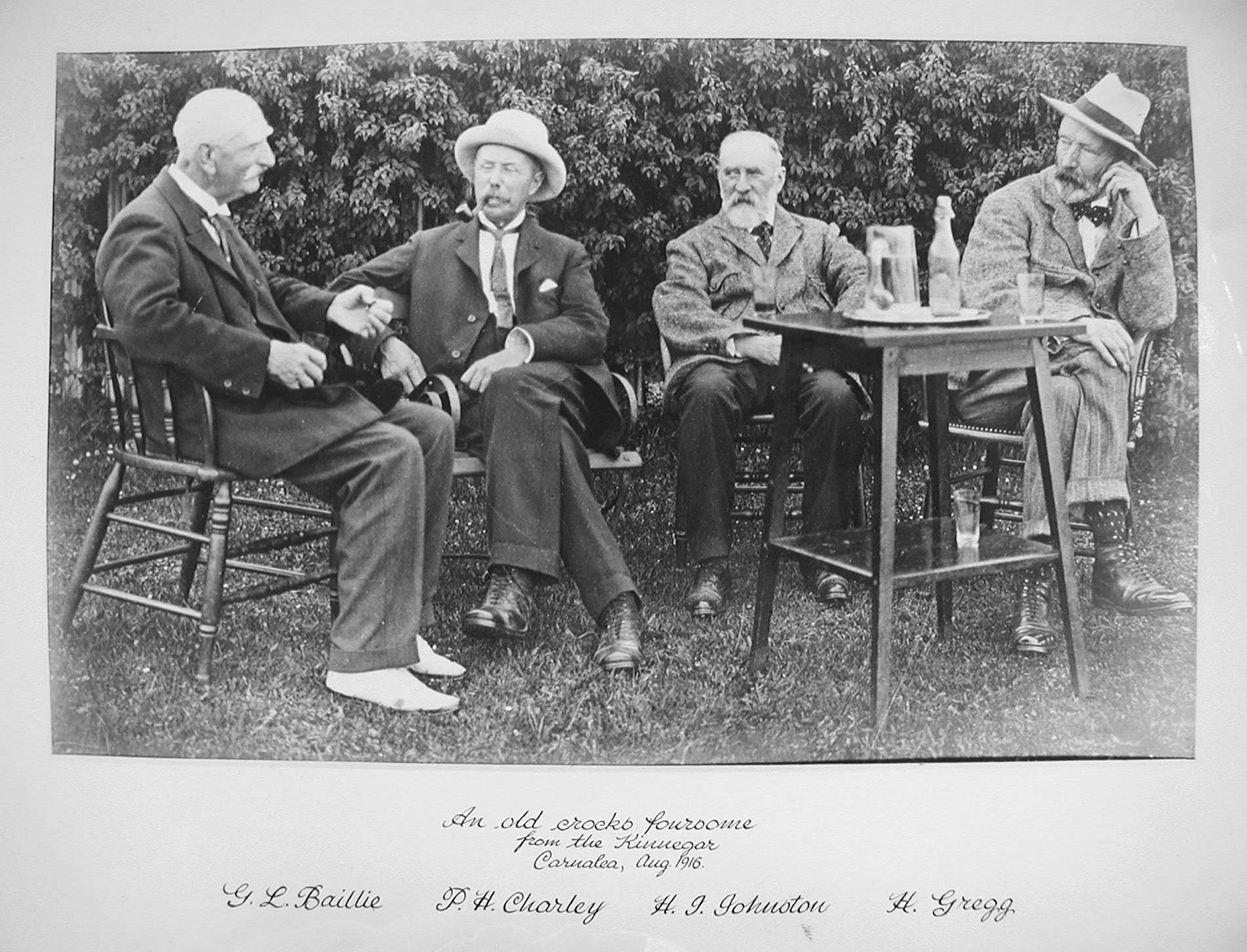 Old Crocks Foursome 1916