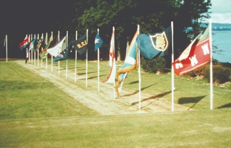 Flags Outside