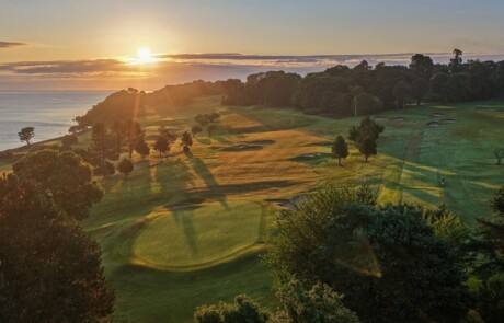 Royal Belfast 13 Aerial Back Sunrise